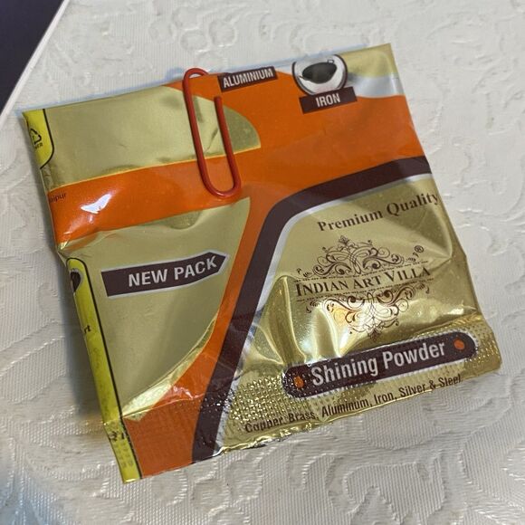 2 Indian Art Villa Decorative Brass Cups - Picture 13 of 14